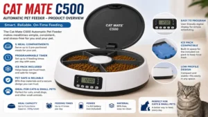cat mate c500 automatic pet feeder product info and reviews