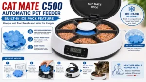cat mate c500 automatic pet feeder product info and reviews