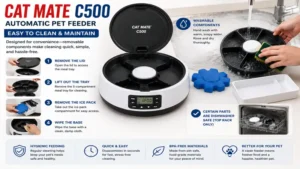 cat mate c500 automatic pet feeder product info and reviews