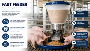 Routine fast feeder maintenance for reliable feeding performance.