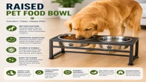 Portable collapsible pet food bowl for feeding pets during travel and outdoor adventures