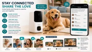 Best remote treat dispenser with family sharing and multi-user access for a remote treat dispenser