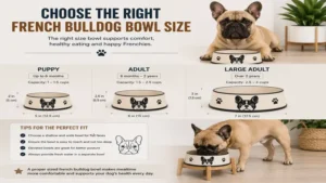 Choosing the right french bulldog bowl size for puppies and adult dogs